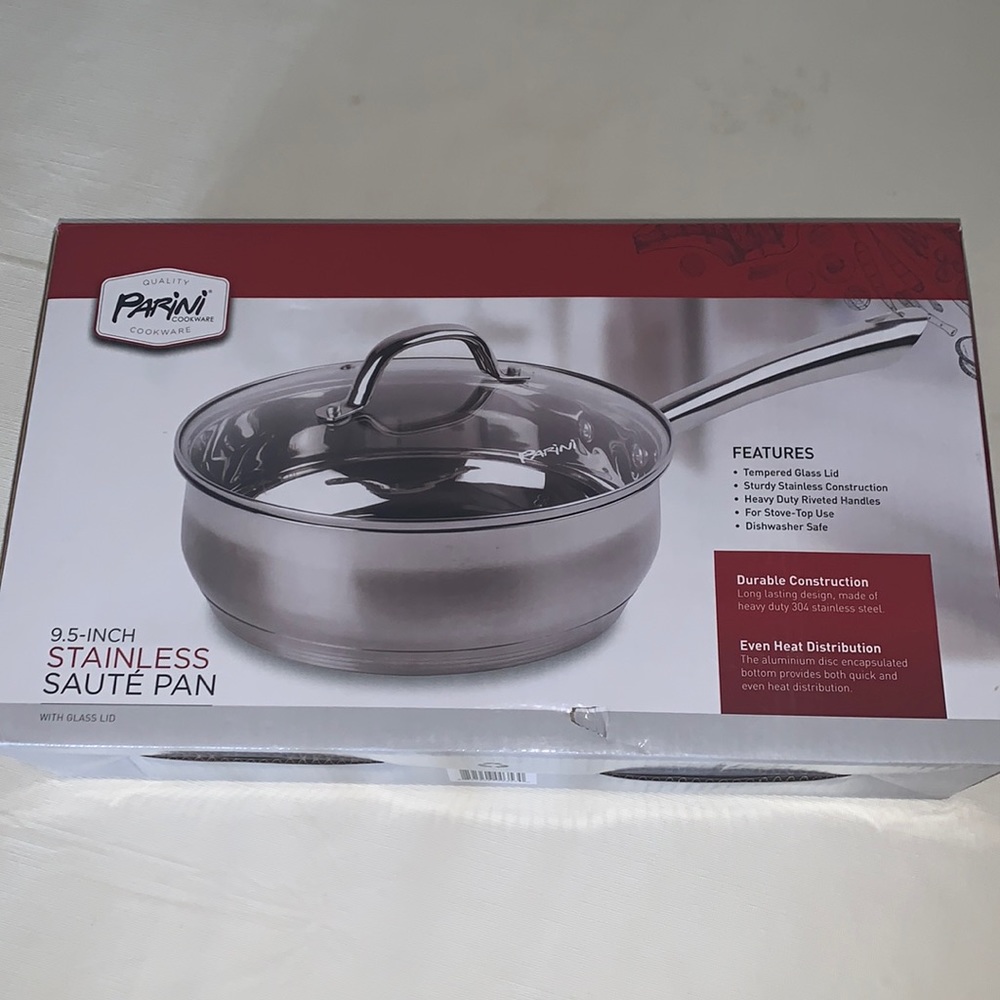 Parini cookware stainless sauté pan